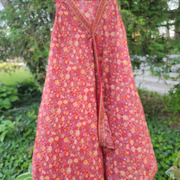 Celine Red and Yellow Floral Top - Picture 4 of 4